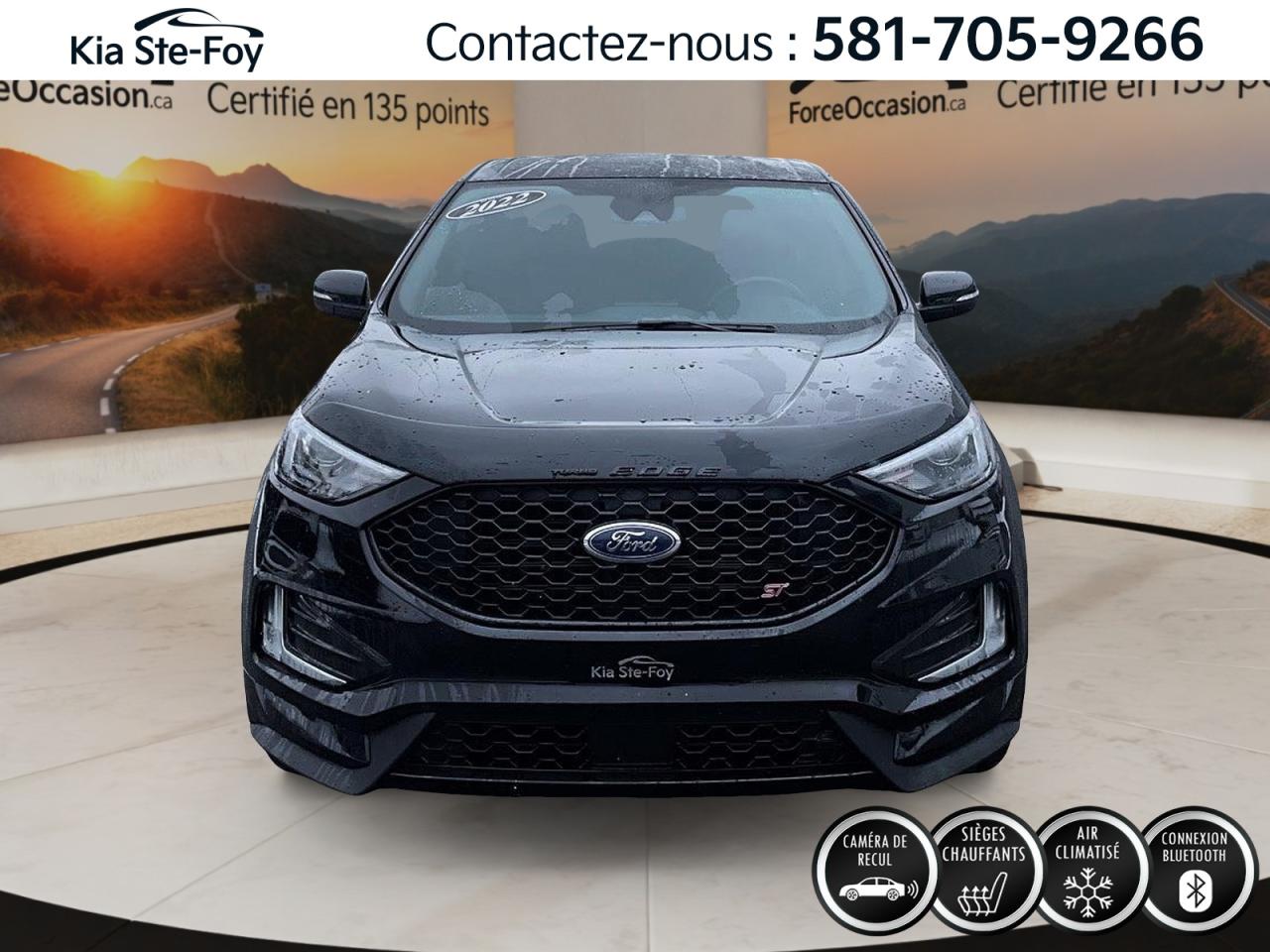 Used 2022 Ford Edge ST AWD CUIR *GPS *CARPLAY *BIZONE *SIEGE CHAUFFANT for sale in Ste-Foy, QC