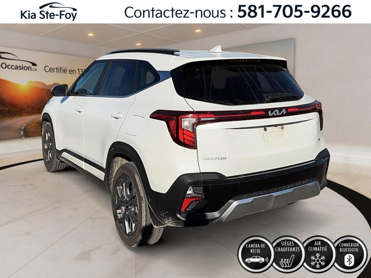 Used 2024 Kia Seltos EX AWD *CUIR *TOIT *BOUTON POUSSOIR *BI-ZONE for sale in Ste-Foy, QC