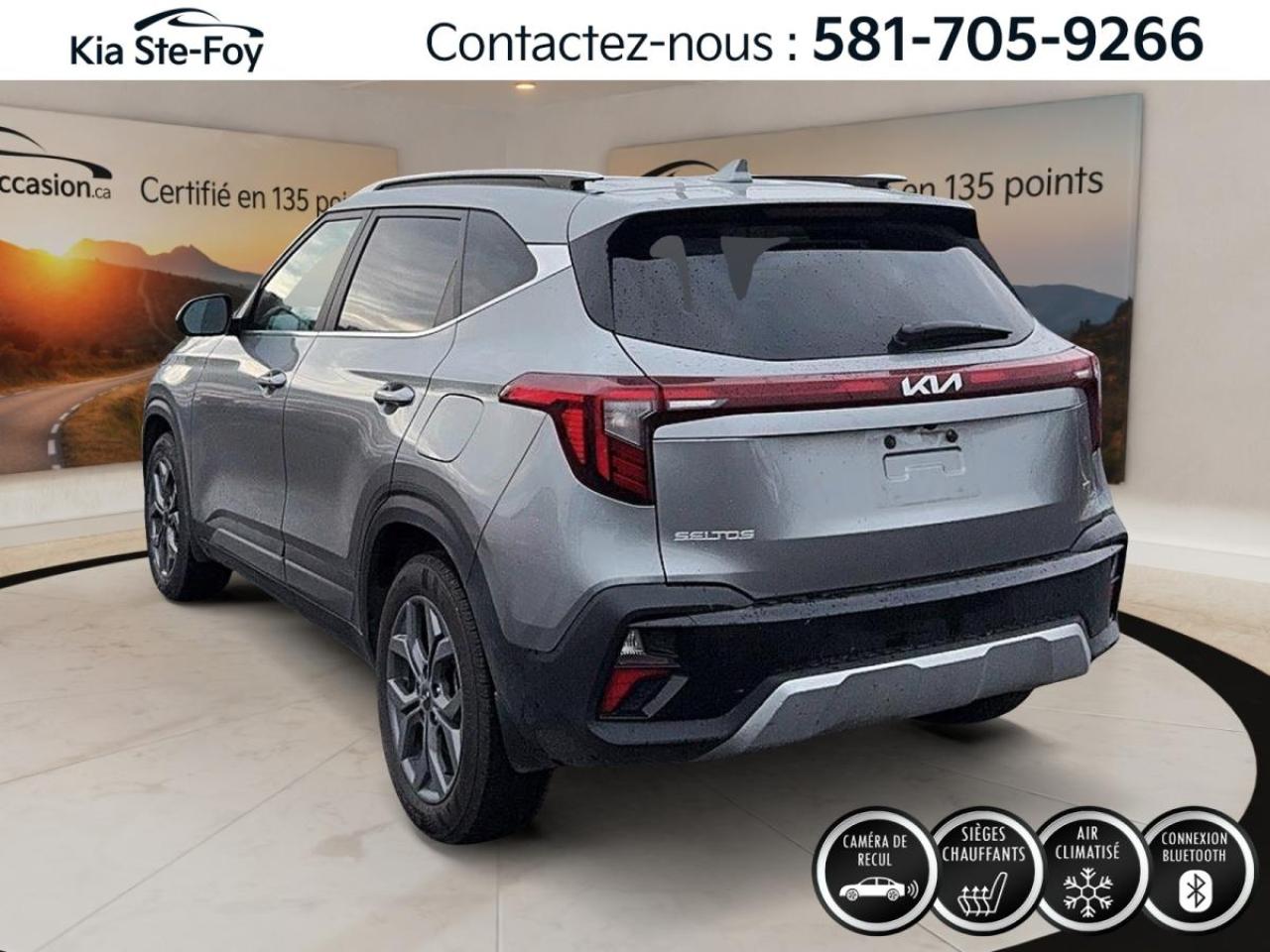 Used 2024 Kia Seltos EX AWD *CUIR *TOIT *BOUTON POUSSOIR *BI-ZONE for sale in Ste-Foy, QC