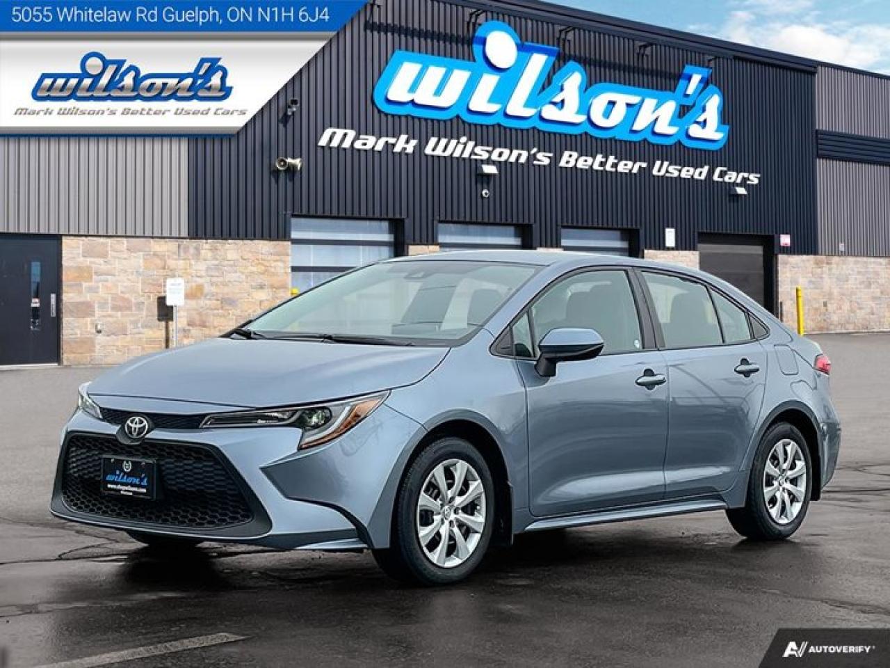 Used 2020 Toyota Corolla LE Heated Seats| Radar Cruise| Bluetooth| Power Group| and more! for sale in Guelph, ON