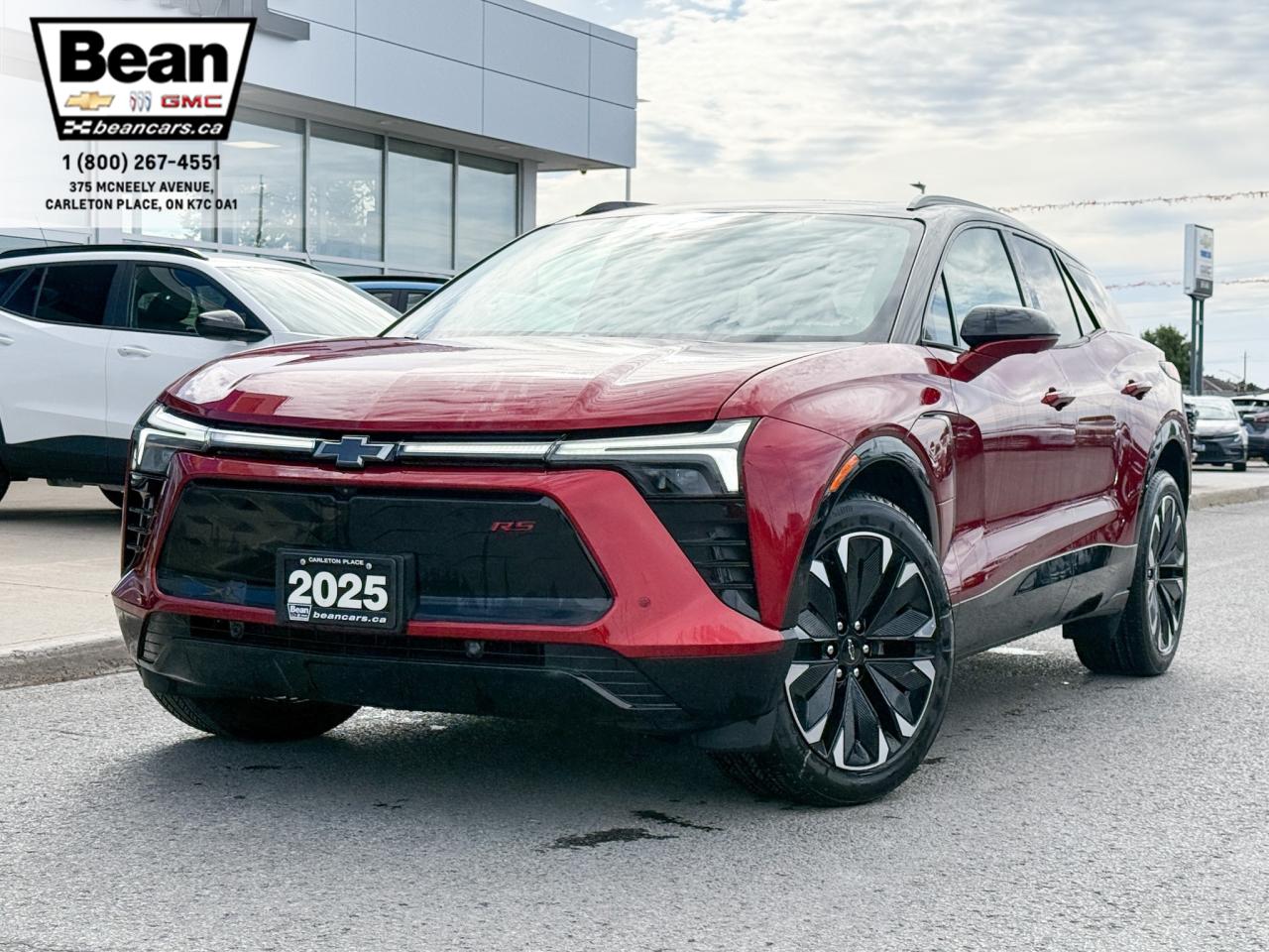 New 2025 Chevrolet Blazer EV RS FULLY ELECTRIC WITH REMOTE START/ENTRY, SUNROOF, HEATED SEATS, VENTILATED SEATS, HEATED STEERING WHEEL, POWER LIFTGATE, HD SURROUND VISION for sale in Carleton Place, ON