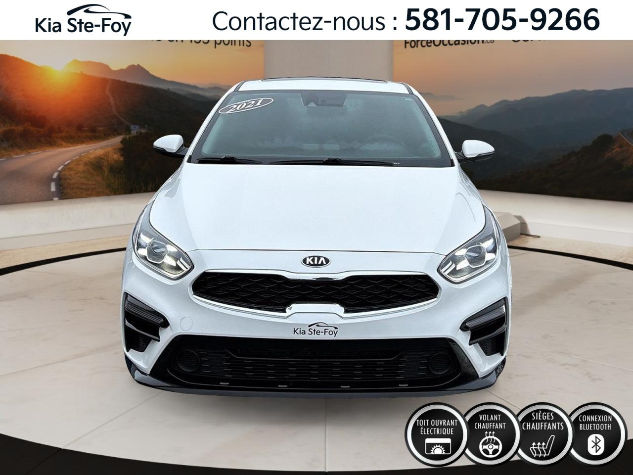 Used 2021 Kia Forte EX+* TOIT* VOLANT CHAUFFANT* CARPLAY* CRUISE* for sale in Ste-Foy, QC