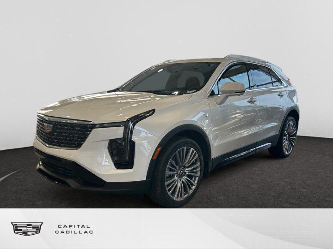 This 2025 Cadillac XT4 in Crystal White Tricoat is equipped with AWD and Turbocharged Gas I4 2.0L/122 engine.The Cadillac XT4 is confident by design. Striking new front and rear LED signature lighting remain distinctively Cadillac and comes standard with eye-catching 18in alloy wheels. With available roof rails that can be used to support bikes and other items, an escape is a must. A thoughtfully created interior provides segment-leading rear leg room and knee clearance for backseat passengers, while there are more than six storage areas in the front-floor console alone. Theres even a special place for your umbrella cleverly designed into the front door panels. The XT4 also allows for ample cargo room behind the 60/40 folding rear seats for additional versatility. The luxurious interior features available massaging front seats with heat and ventilation for a more relaxing drive. And a foot sensor to open the available liftgate hands-free is located underneath the rear of the XT4 and easily identified with ground projection of the Cadillac logo. An all-new turbocharged engine delivers 237hp and 258 lb.-ft. of torque, not to mention it automatically switches to 2-cylinder operation under certain conditions for enhanced efficiency. Its 9-speed automatic transmission, active sport suspension, twin-clutch all-wheel drive and selectable driving modes allow you to own any kind of road. The XT4 offers a range of convenient features for staying connected on the road, including intuitive controls, rear camera mirror, instrument panel, device pairing, Bluetooth integration, and available head-up display. Youll also find a comprehensive suite of safety features such as advanced adaptive cruise control, safety alert seat and automatic braking.Exclusive features of the XT4 Premium Luxury include: 18-in. 10-spoke alloy wheels with Pearl Nickel finish, Illuminated satin chrome accent door handles, Satin aluminum roof rails and side window surrounds, Front and Rear Park Assist, Lane Change Alert with Side Blind Zone Alert, Rear Cross Traffic Alert, and Safety Alert Seat.Check out this vehicles pictures, features, options and specs, and let us know if you have any questions. Helping find the perfect vehicle FOR YOU is our only priority.P.S...Sometimes texting is easier. Text (or call) 306-994-4885 for fast answers at your fingertips!Dealer License #914248Disclaimer: All prices are plus taxes & include all cash credits & loyalties. See dealer for Details.