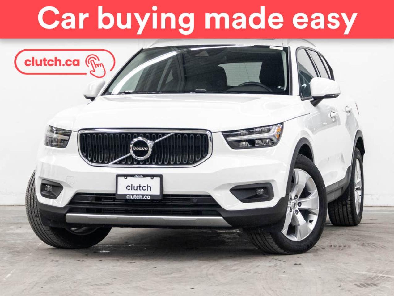 Used 2020 Volvo XC40 T5 Momentum AWD w/ Apple CarPlay & Android Auto, Heated Steering Wheel, Heated Front Seats for sale in Toronto, ON