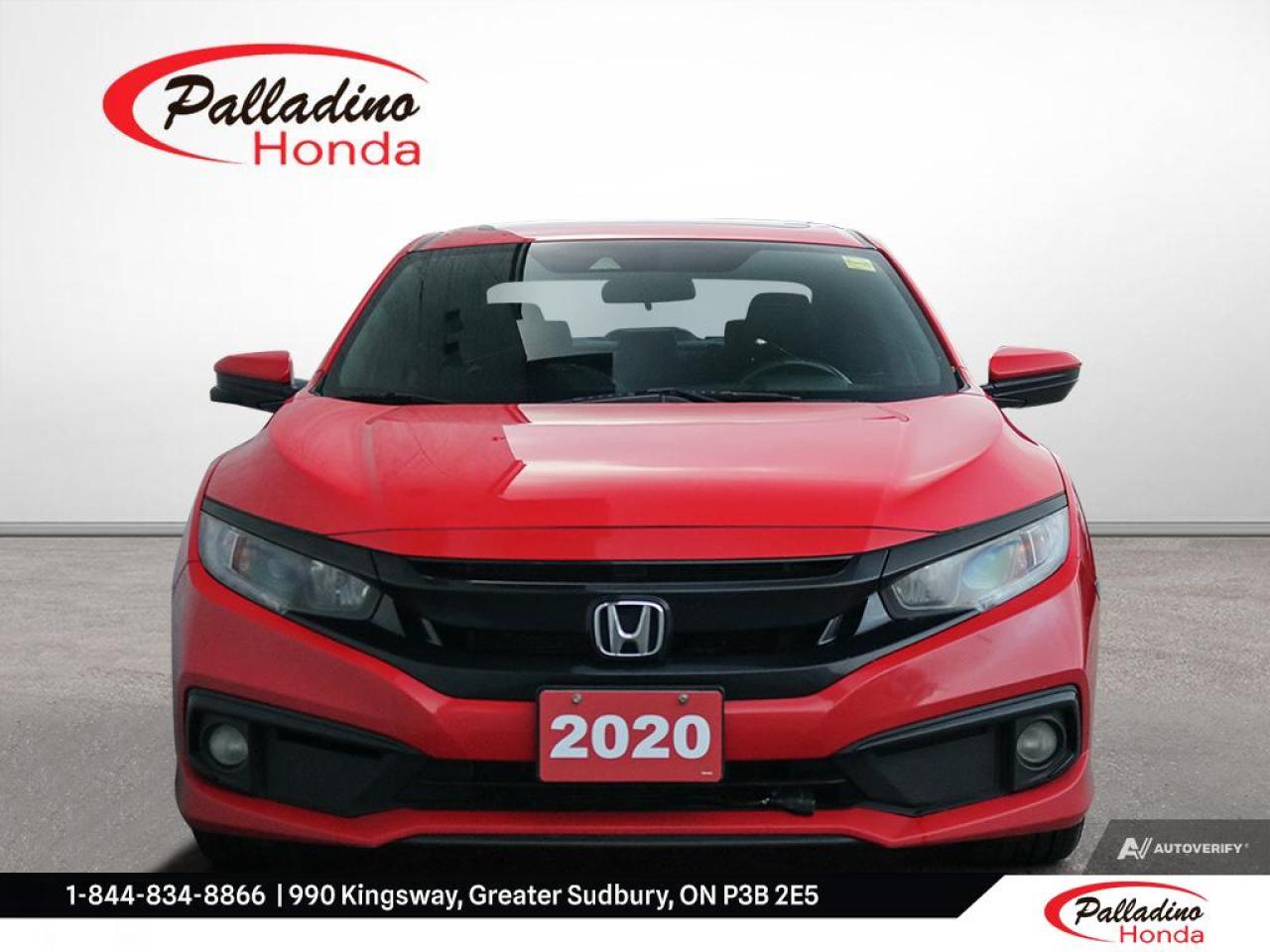 Used 2020 Honda Civic Sedan Sport for sale in Greater Sudbury, ON