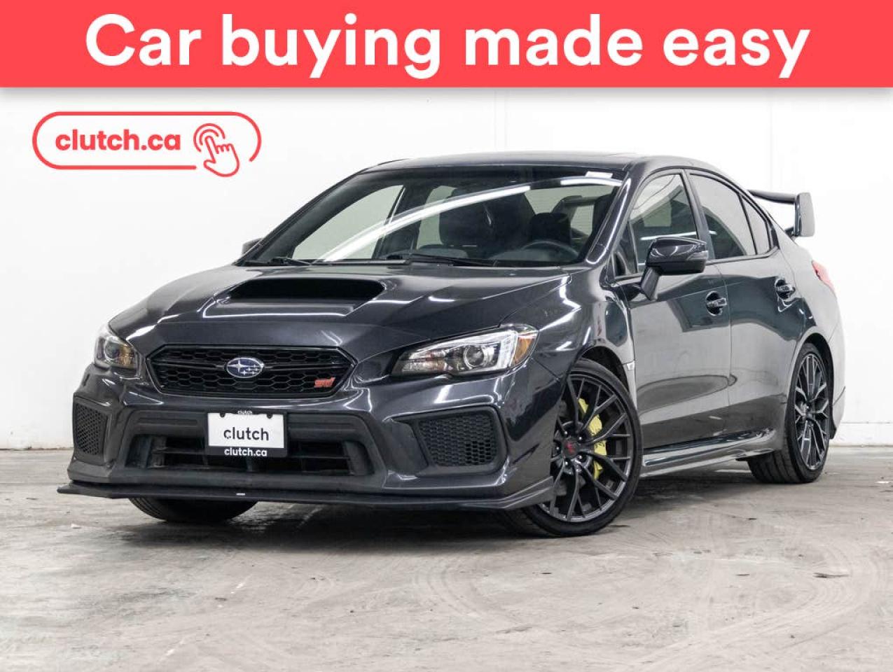 Used 2018 Subaru WRX STI Sport-Tech AWD w/ Heated Front Seats, Power Sunroof, Nav for sale in Toronto, ON