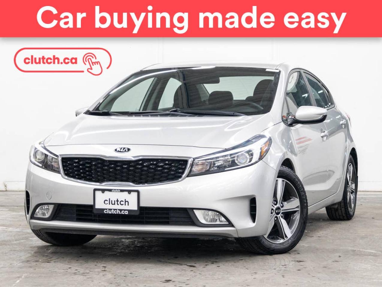 Used 2018 Kia Forte LX+ w/ Apple CarPlay & Android Auto, A/C, Rearview Cam for sale in Toronto, ON