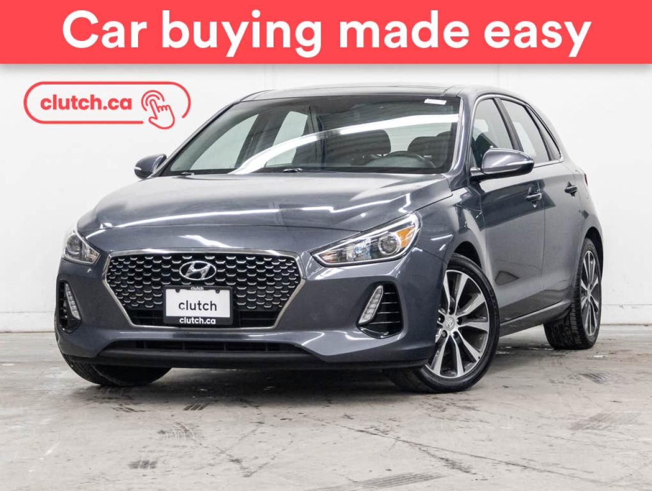 Used 2018 Hyundai Elantra GT GLS w/ Apple CarPlay & Android Auto, Panoramic Sunroof, Rearview Cam for sale in Toronto, ON