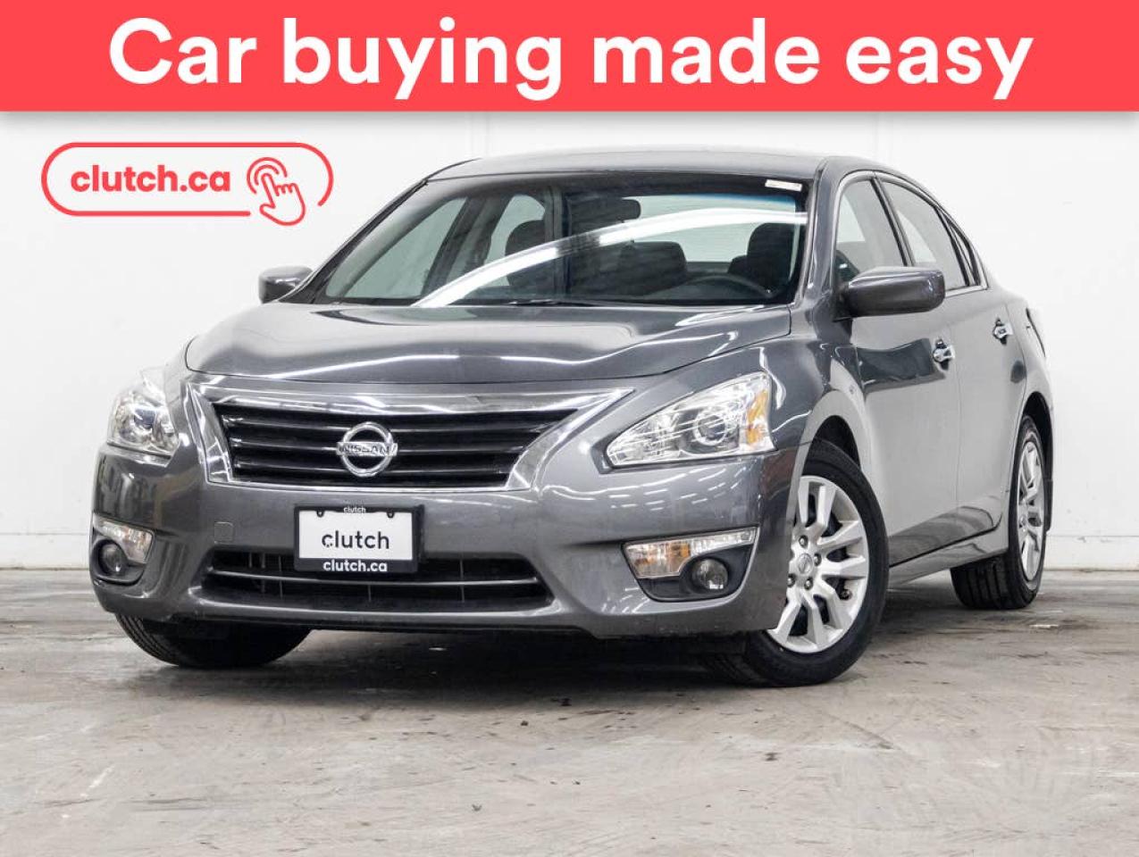 Used 2015 Nissan Altima S w/ Cruise Control, A/C, Bluetooth for sale in Toronto, ON