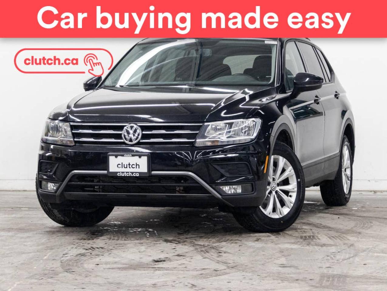 Used 2018 Volkswagen Tiguan Trendline w/ Convenience Pkg w/ Apple CarPlay & Android Auto, A/C, Rearview Cam for sale in Toronto, ON