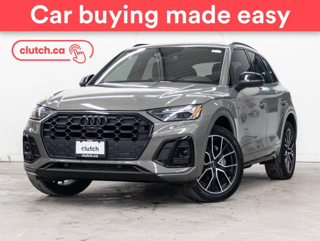 Used 2023 Audi Q5 Progressiv AWD w/ Apple CarPlay & Android Auto, Heated Steering Wheel, Heated Front Seats for sale in Toronto, ON