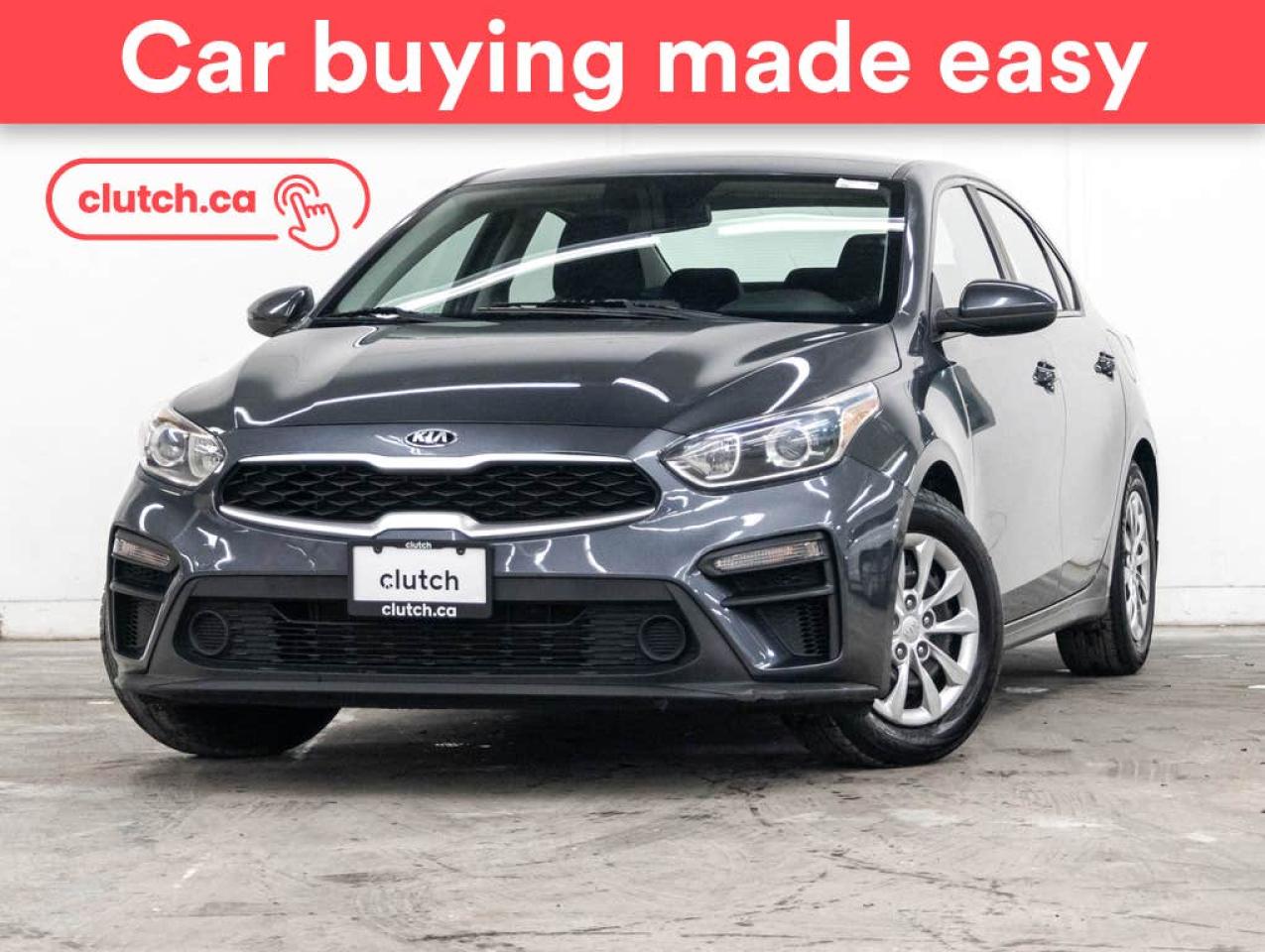 Used 2020 Kia Forte LX w/ Apple CarPlay & Android Auto, A/C, Rearview Cam for sale in Toronto, ON