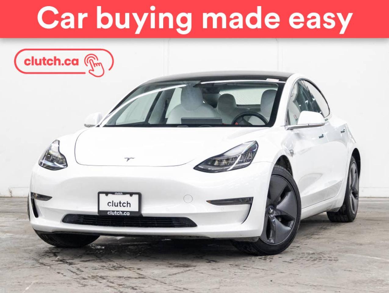 Used 2019 Tesla Model 3 Long Range AWD w/ Autopilot, Nav, Glass Roof for sale in Toronto, ON