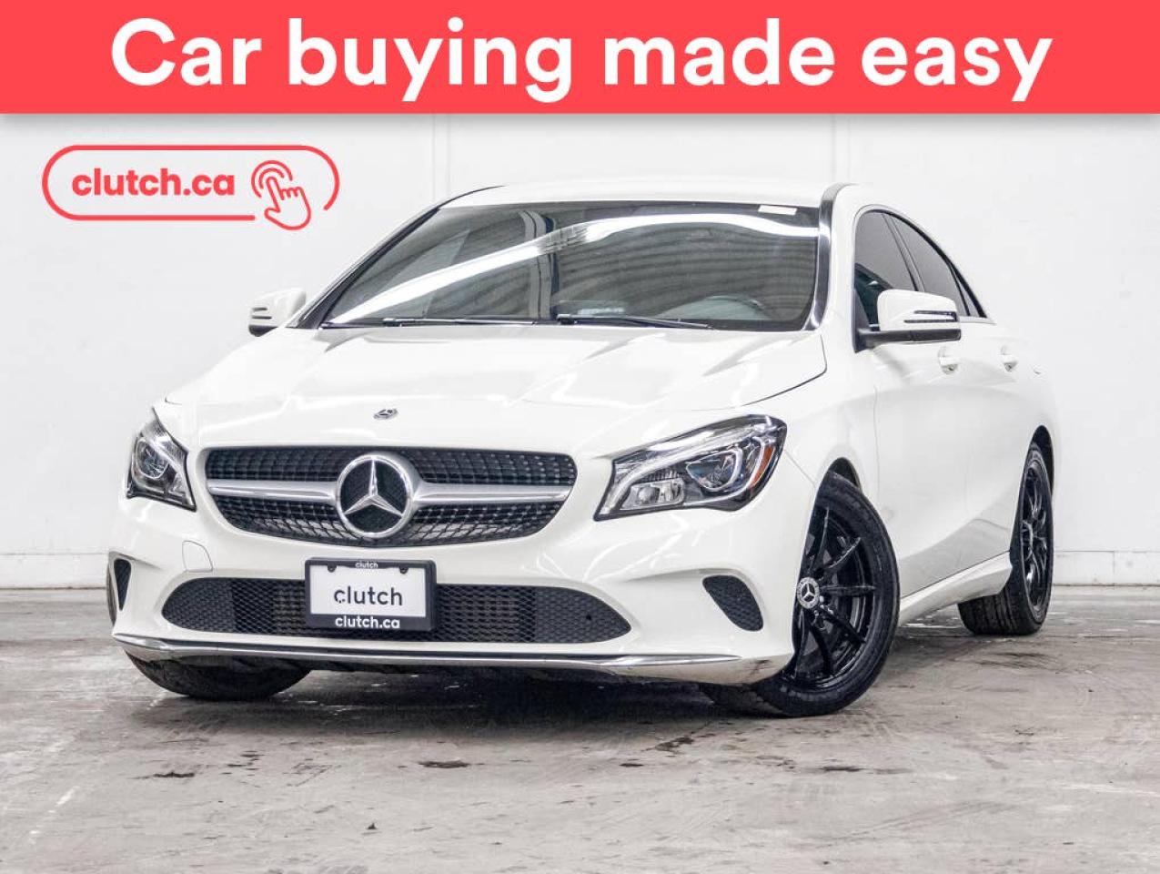 Used 2018 Mercedes-Benz CLA-Class 250 4Matic AWD w/ Apple CarPlay, Dual Zone A/C, Rearview Cam for sale in Toronto, ON