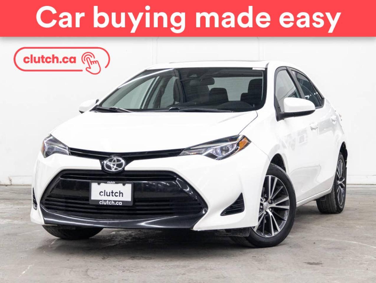 Used 2017 Toyota Corolla LE w/ Upgrade Pkg. w/ Heated Steering Wheel, Heated Front Seats, Rearview Camera for sale in Toronto, ON