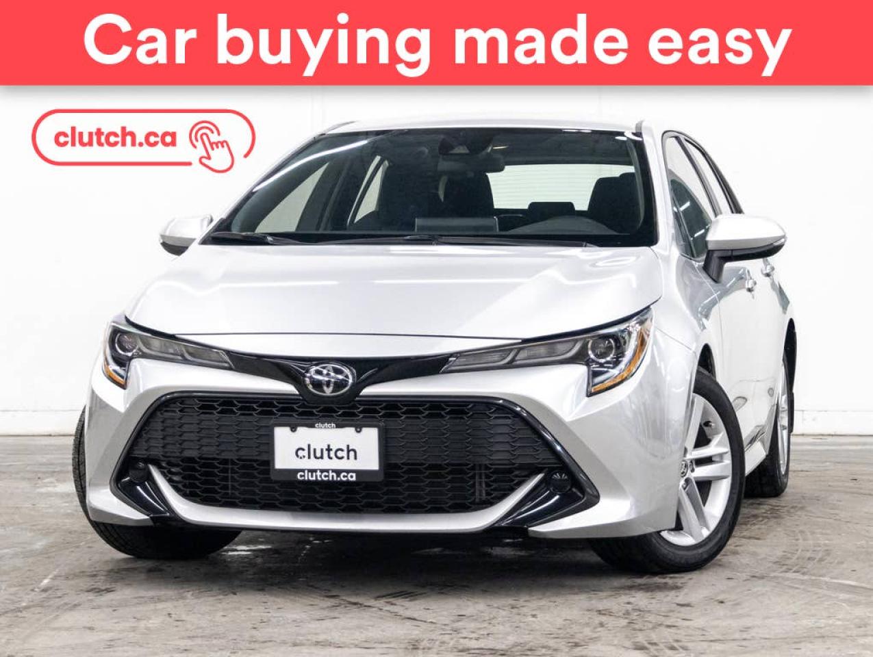 Used 2022 Toyota Corolla Hatchback S w/ SE Pkg. w/ Apple CarPlay & Android Auto, Heated Front Seats, Rearview Camera for sale in Toronto, ON