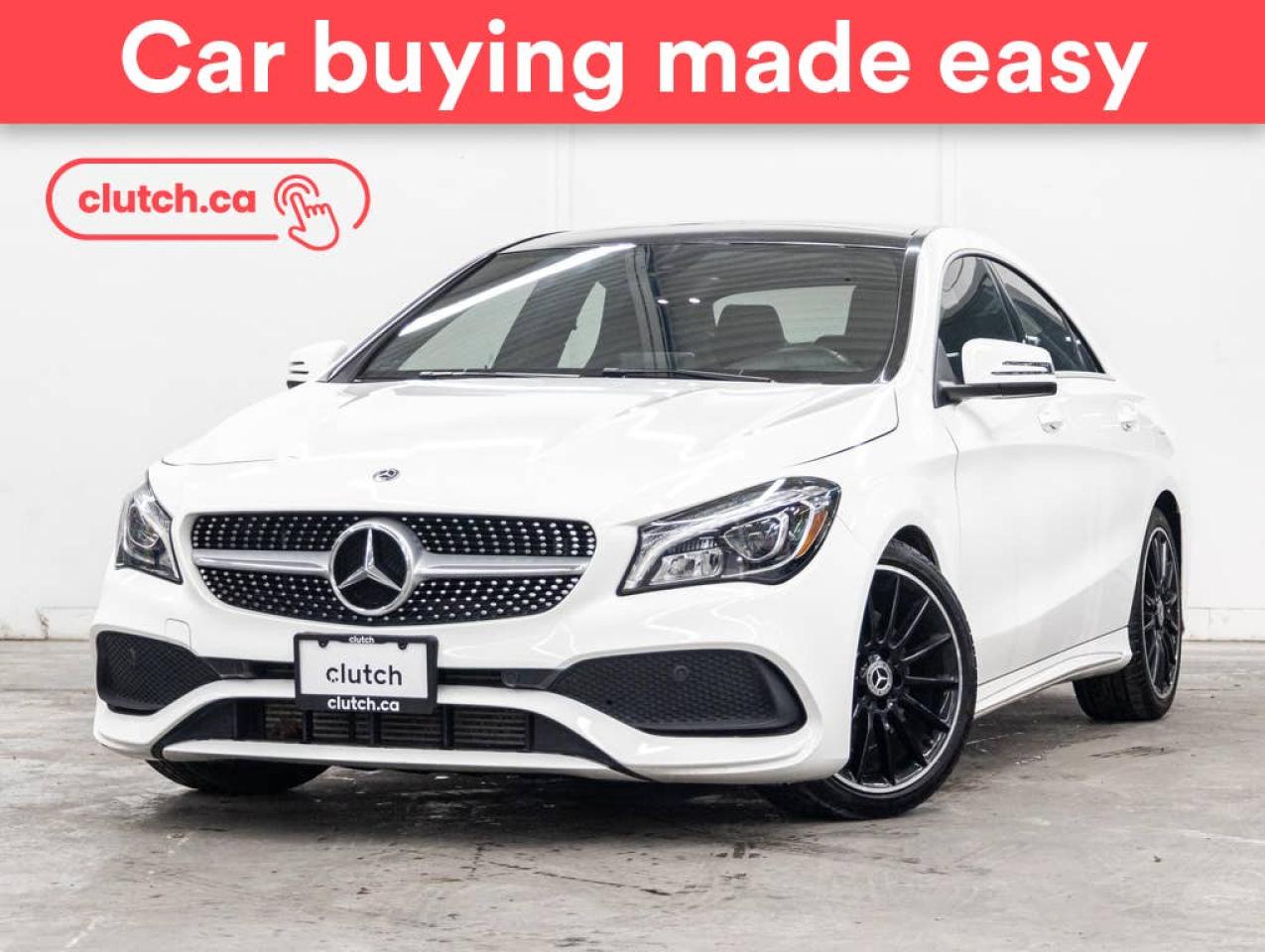 Used 2018 Mercedes-Benz CLA-Class 250 4Matic AWD w/ Apple CarPlay, Power Moonroof, Rearview Cam for sale in Toronto, ON