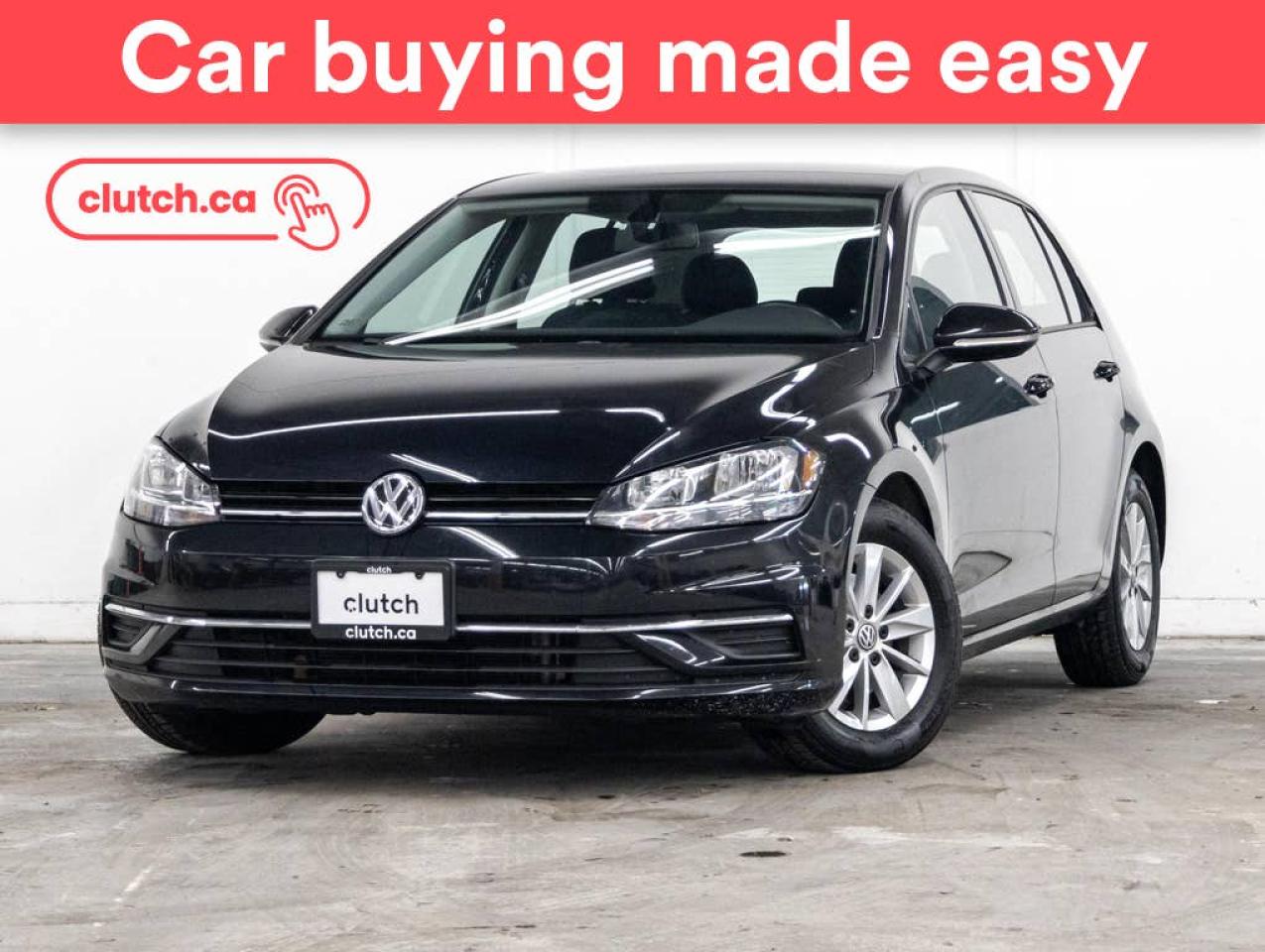 Used 2019 Volkswagen Golf Comfortline w/ Apple CarPlay & Android Auto, A/C, Rearview Cam for sale in Toronto, ON