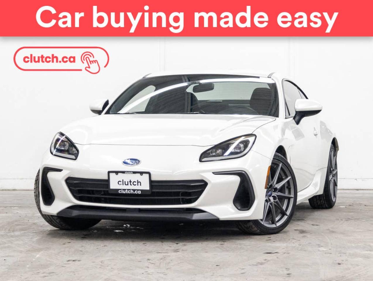 Used 2022 Subaru BRZ Sport-Tech w/ Apple CarPlay & Android Auto, Rearview Cam, Dual-Zone A/C for sale in Toronto, ON