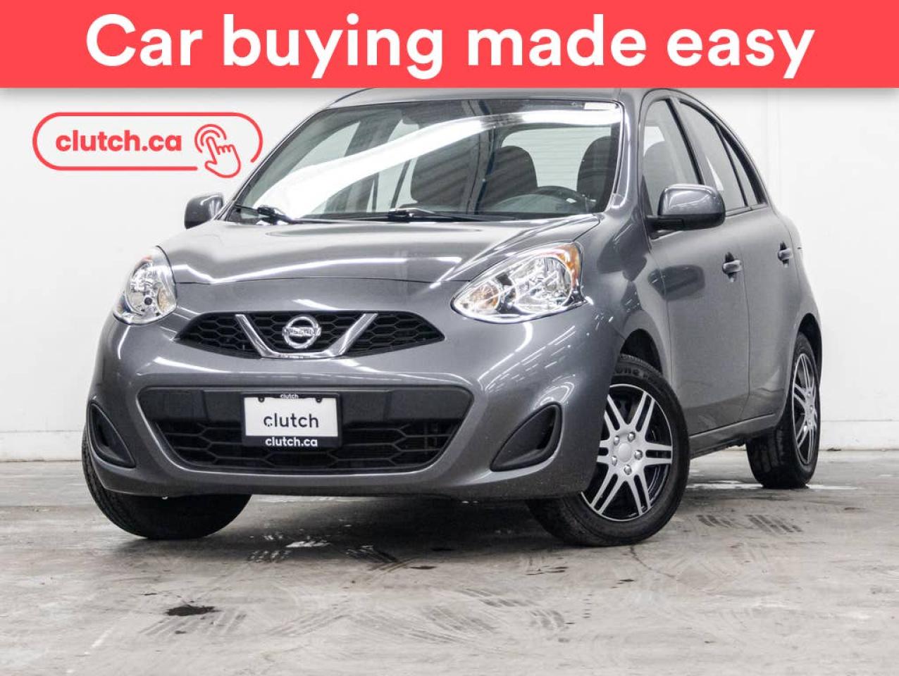 Used 2018 Nissan Micra SV w/ Rearview Camera, Cruise Control, A/C for sale in Toronto, ON