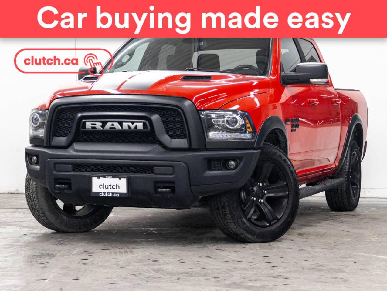 Used 2022 RAM 1500 Classic Warlock Crew Cab 4x4 w/ Apple CarPlay, Dual Zone A/C, Rearview Cam for sale in Toronto, ON