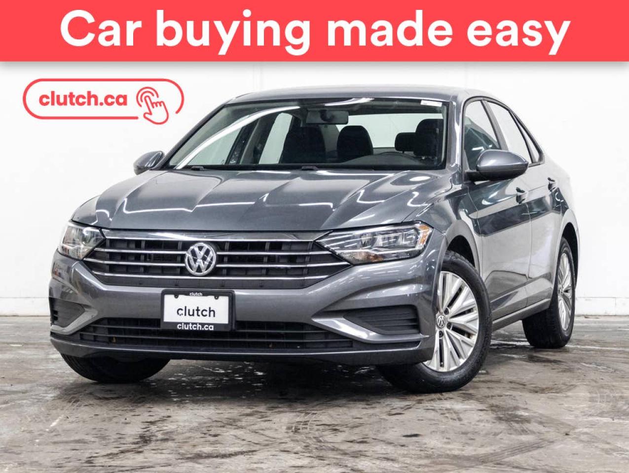 Used 2019 Volkswagen Jetta Comfortline w/ Apple CarPlay, A/C, Rearview Cam for sale in Toronto, ON