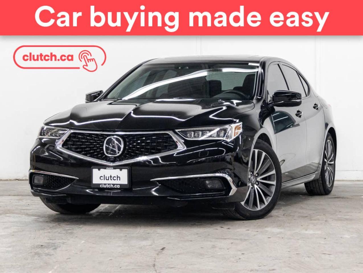 Used 2018 Acura TLX SH-AWD Elite  w/ Apple CarPlay & Android Auto, Power Sunroof, Nav for sale in Toronto, ON