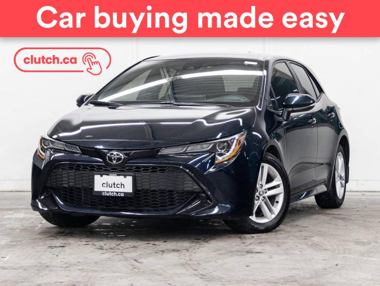 Used 2022 Toyota Corolla Hatchback S w/ SE Package  w/ Apple CarPlay & Android Auto, Rearview Cam, A/C for sale in Toronto, ON