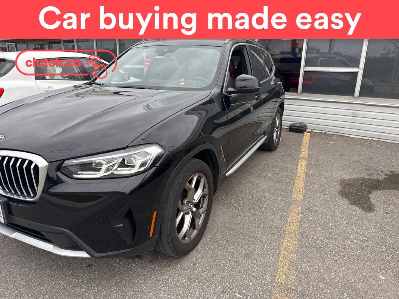 Used 2022 BMW X3 xDrive30i AWD w/ Apple CarPlay & Android Auto, Tri Zone A/C, Panoramic Sunroof for sale in Toronto, ON