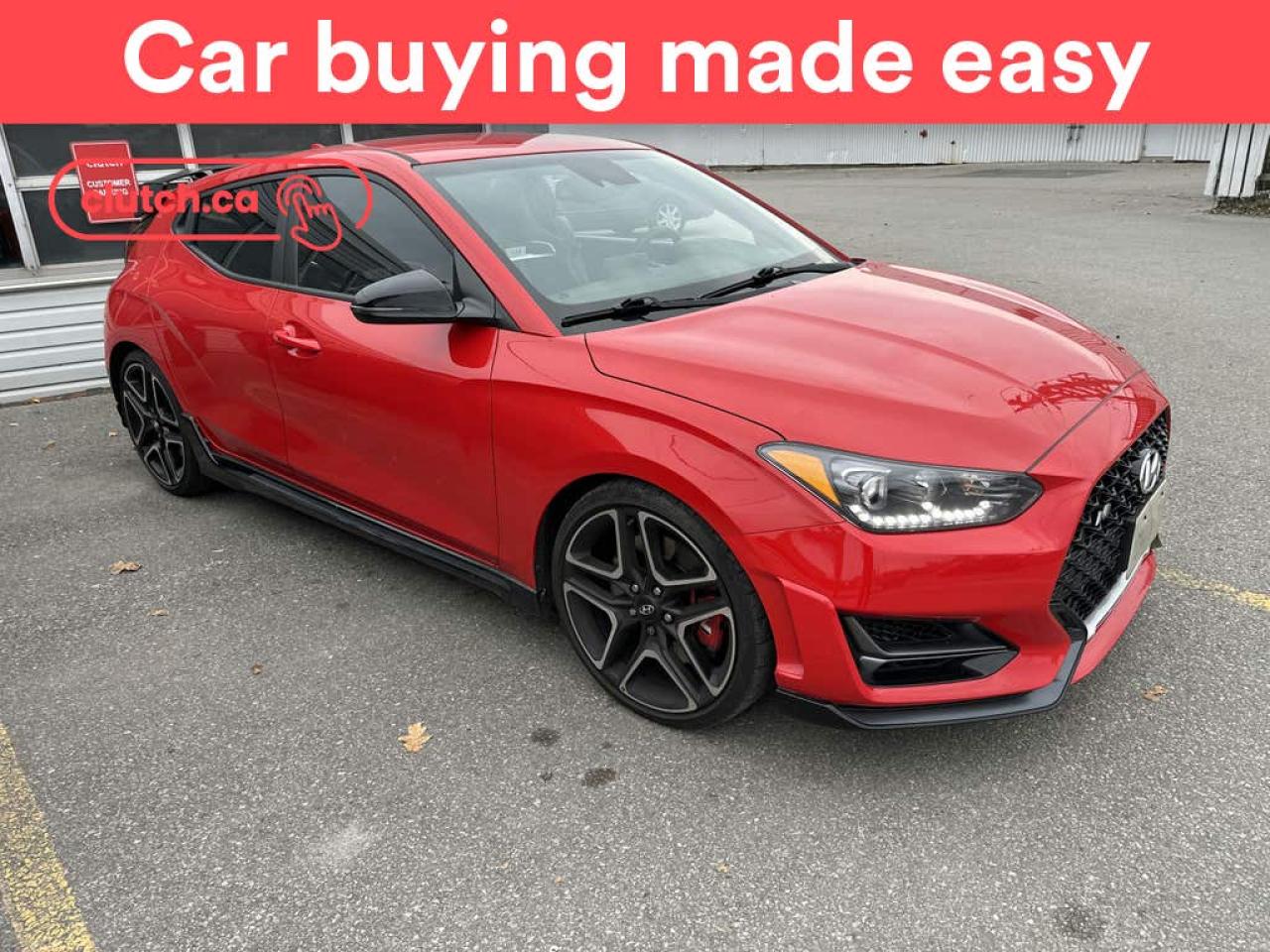 Used 2022 Hyundai Veloster N DCT w/ Apple CarPlay & Android Auto, A/C, Rearview Cam for sale in Toronto, ON