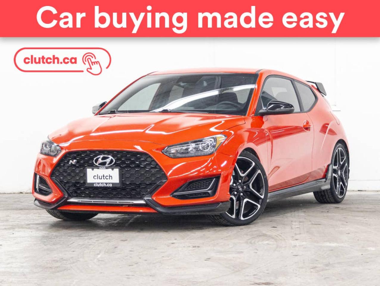 Used 2022 Hyundai Veloster N DCT w/ Apple CarPlay & Android Auto, A/C, Rearview Cam for sale in Toronto, ON