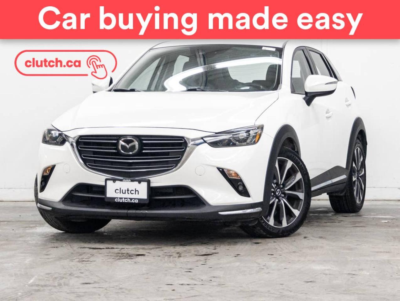 Used 2019 Mazda CX-3 GT AWD w/ Power Sunroof, A/C, Heated Front Seats for sale in Toronto, ON