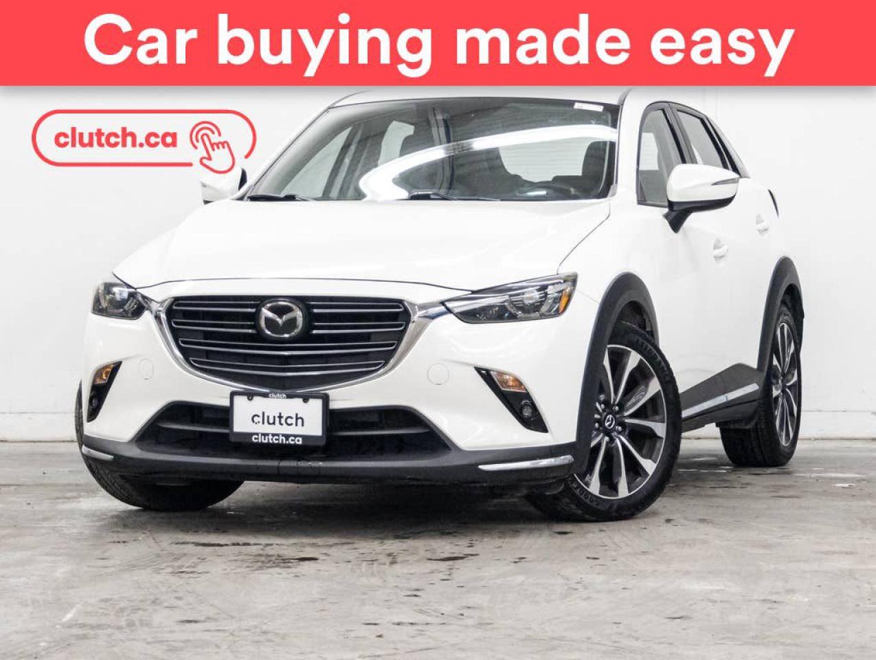 Used 2019 Mazda CX-3 GT AWD w/ Power Sunroof, A/C, Heated Front Seats for sale in Toronto, ON