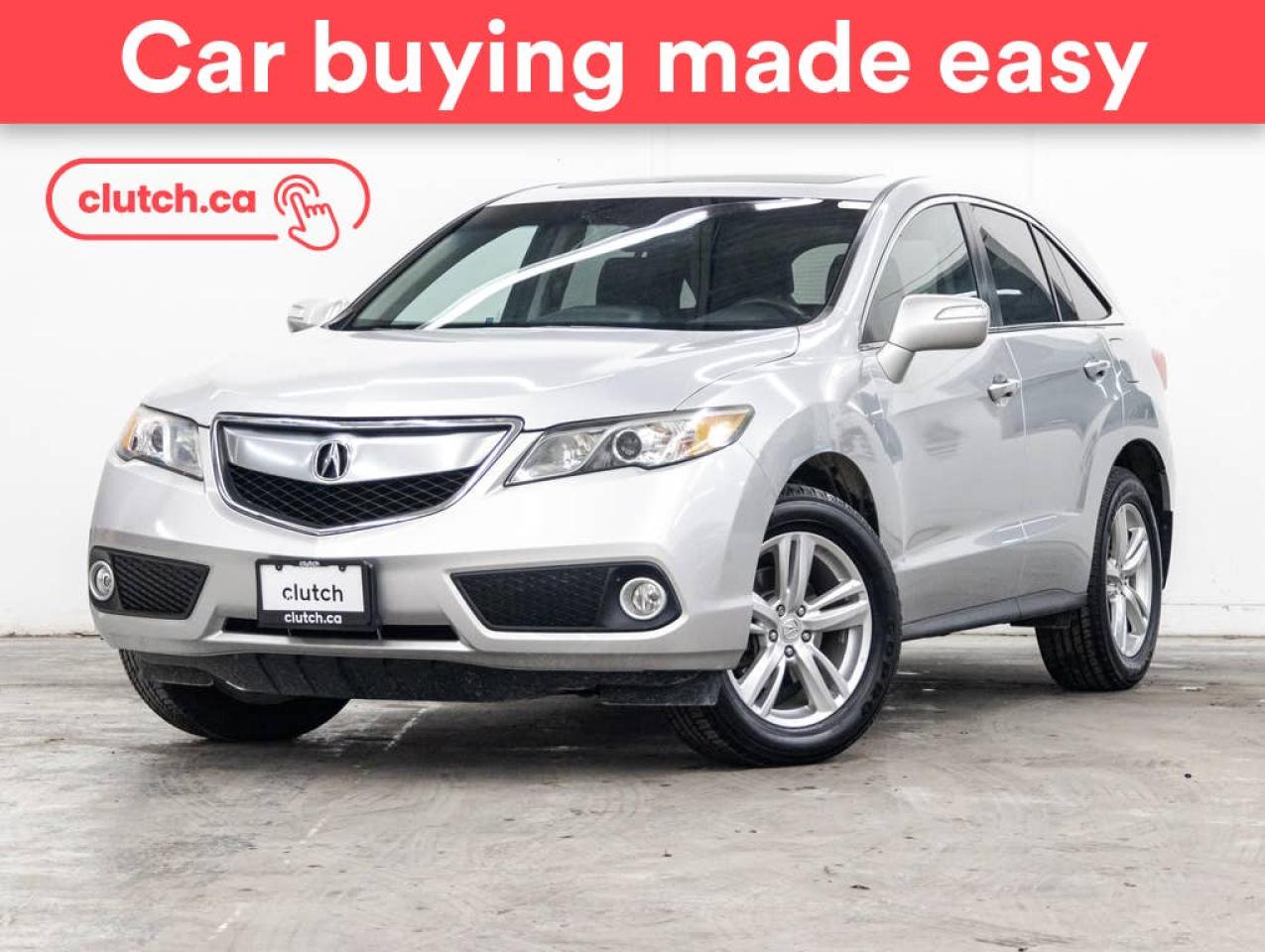 Used 2015 Acura RDX Tech AWD w/ Power Sunroof, Dual Zone A/C, Rearview Cam for sale in Toronto, ON