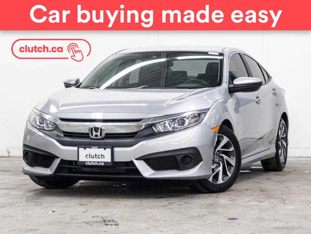 Used 2018 Honda Civic SE w/ Apple CarPlay & Android Auto, A/C, Rearview Cam for sale in Toronto, ON