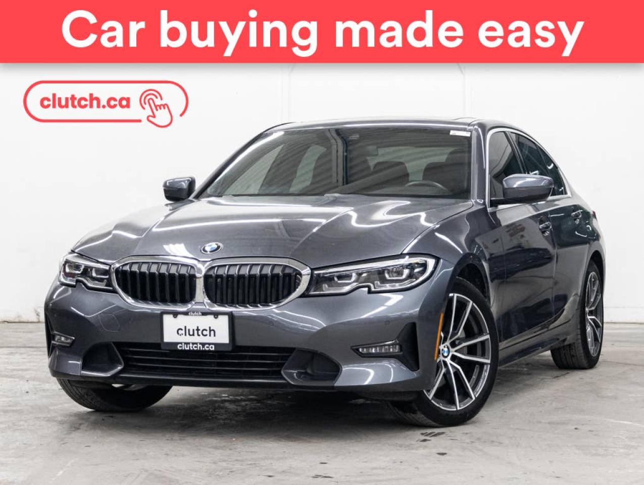 Used 2020 BMW 330i xDrive  w/ Apple CarPlay & Android Auto, Heated Steering Wheel, Heated Front Seats for sale in Toronto, ON