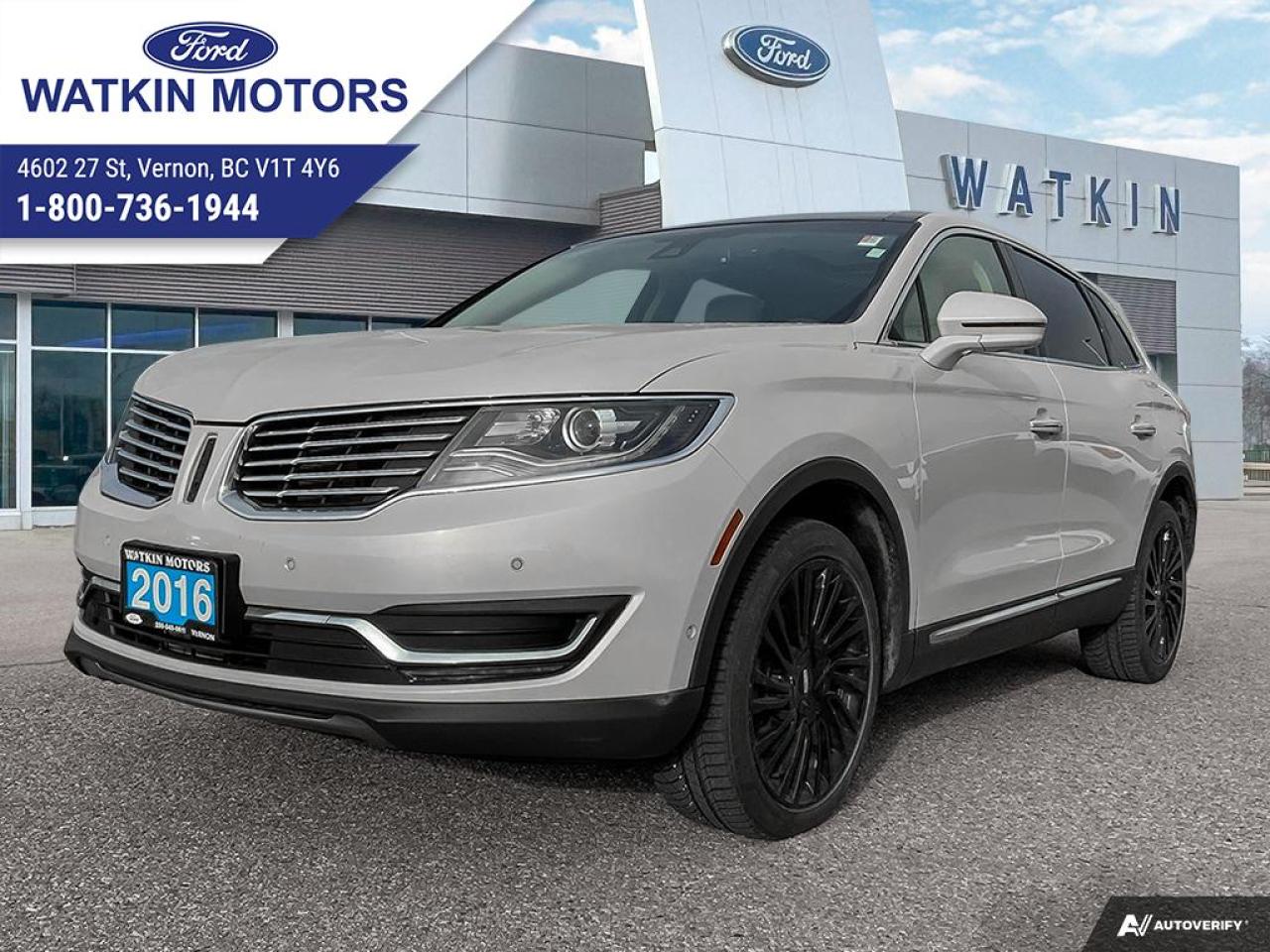 Used 2016 Lincoln MKX RESERV RESERVE AWD for sale in Vernon, BC