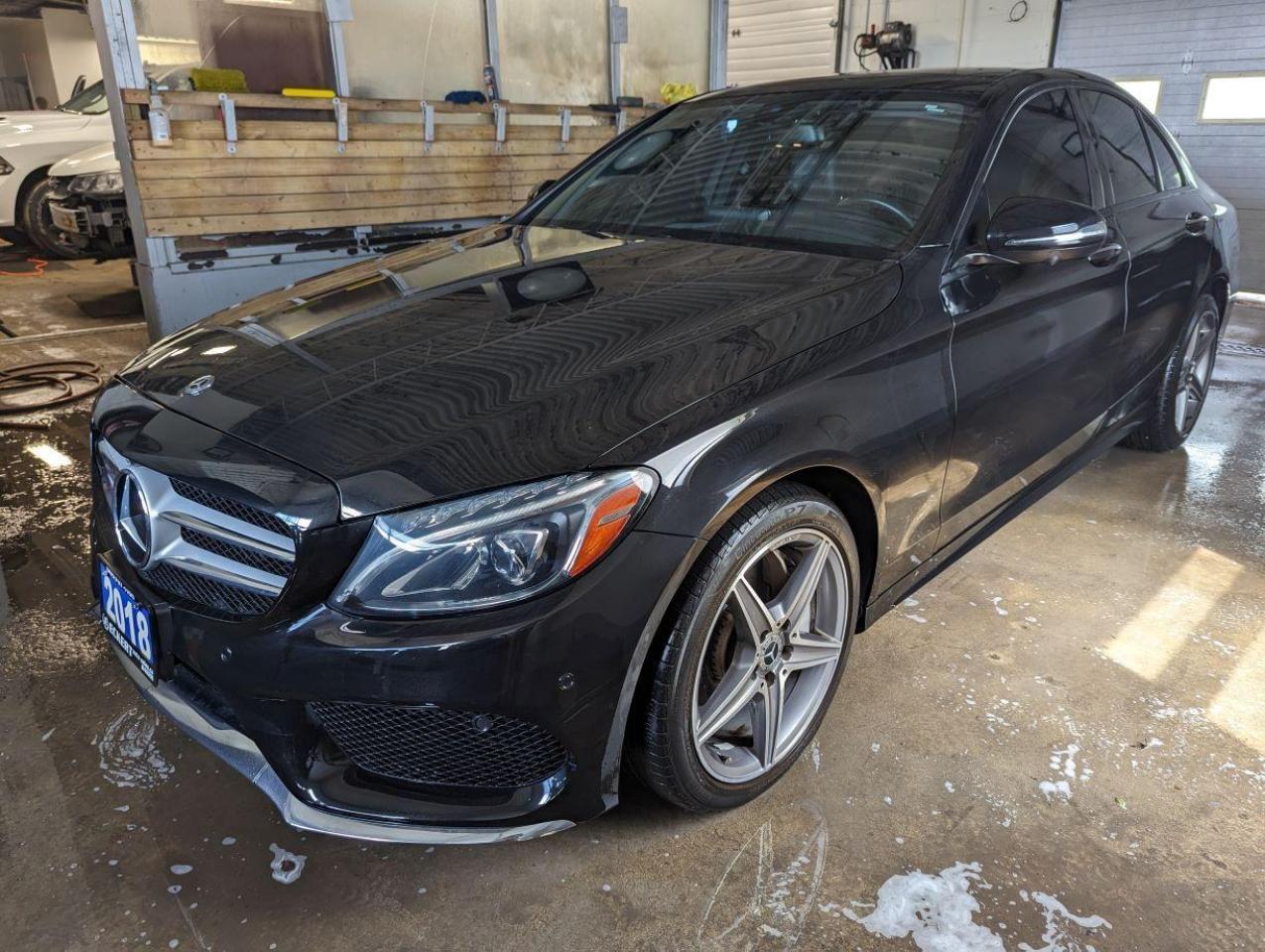 Used 2018 Mercedes-Benz C-Class C 300 4MATIC NAVIGATION!! for sale in Barrie, ON