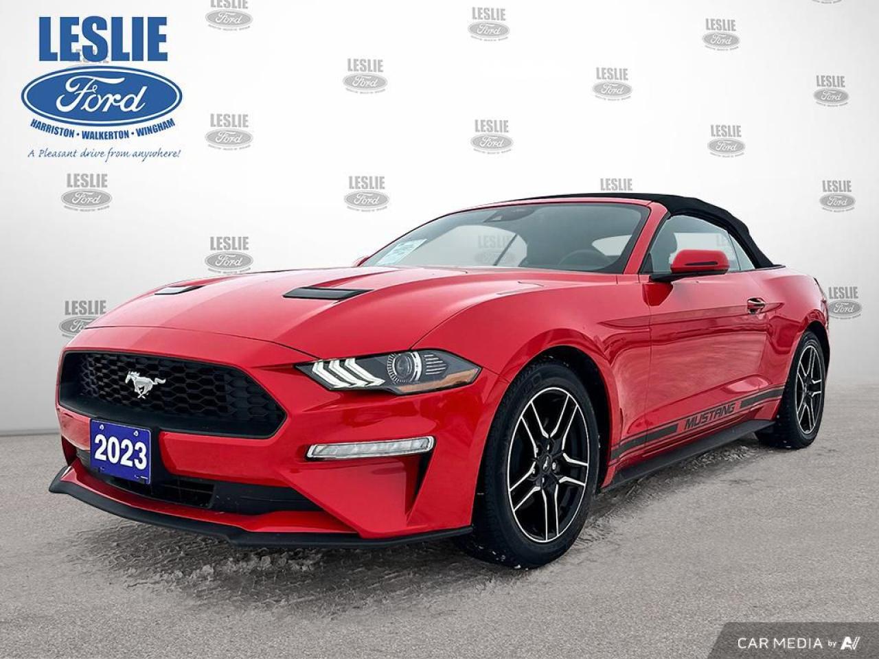 Used 2023 Ford Mustang EcoBoost Premium Convertible for sale in Harriston, ON