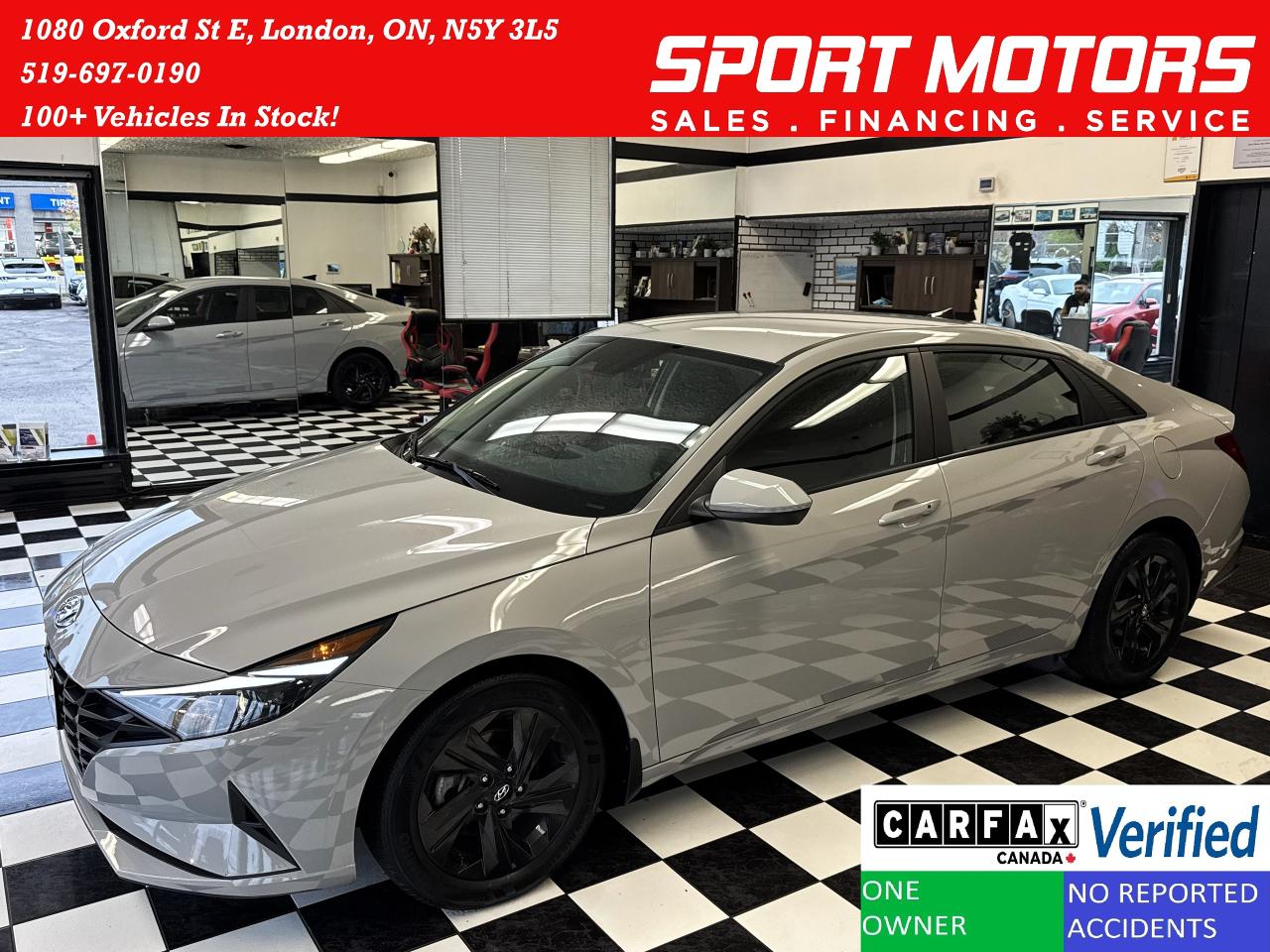 Used 2022 Hyundai Elantra Preferred+LaneKeep+One Owner+CLEAN CARFAX for sale in London, ON