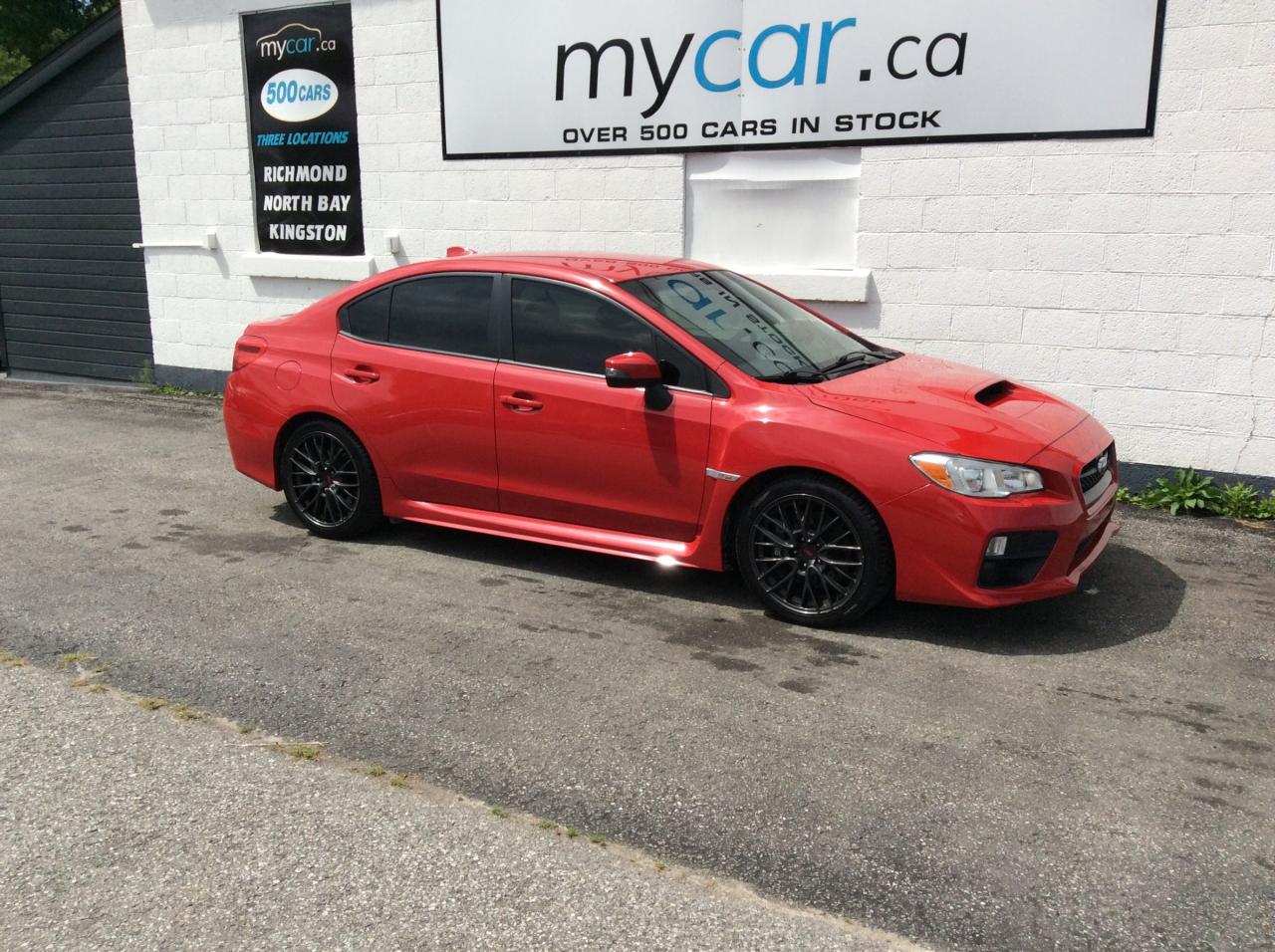 Used 2017 Subaru WRX STI Sport 2.5L WRX STI!!!BACKUP CAM. HEATED SEATS. BLUETOOTH. ALLOYS. A/C. CRUISE. PWR GROUP.  TEST DRIVE TODA for sale in Kingston, ON