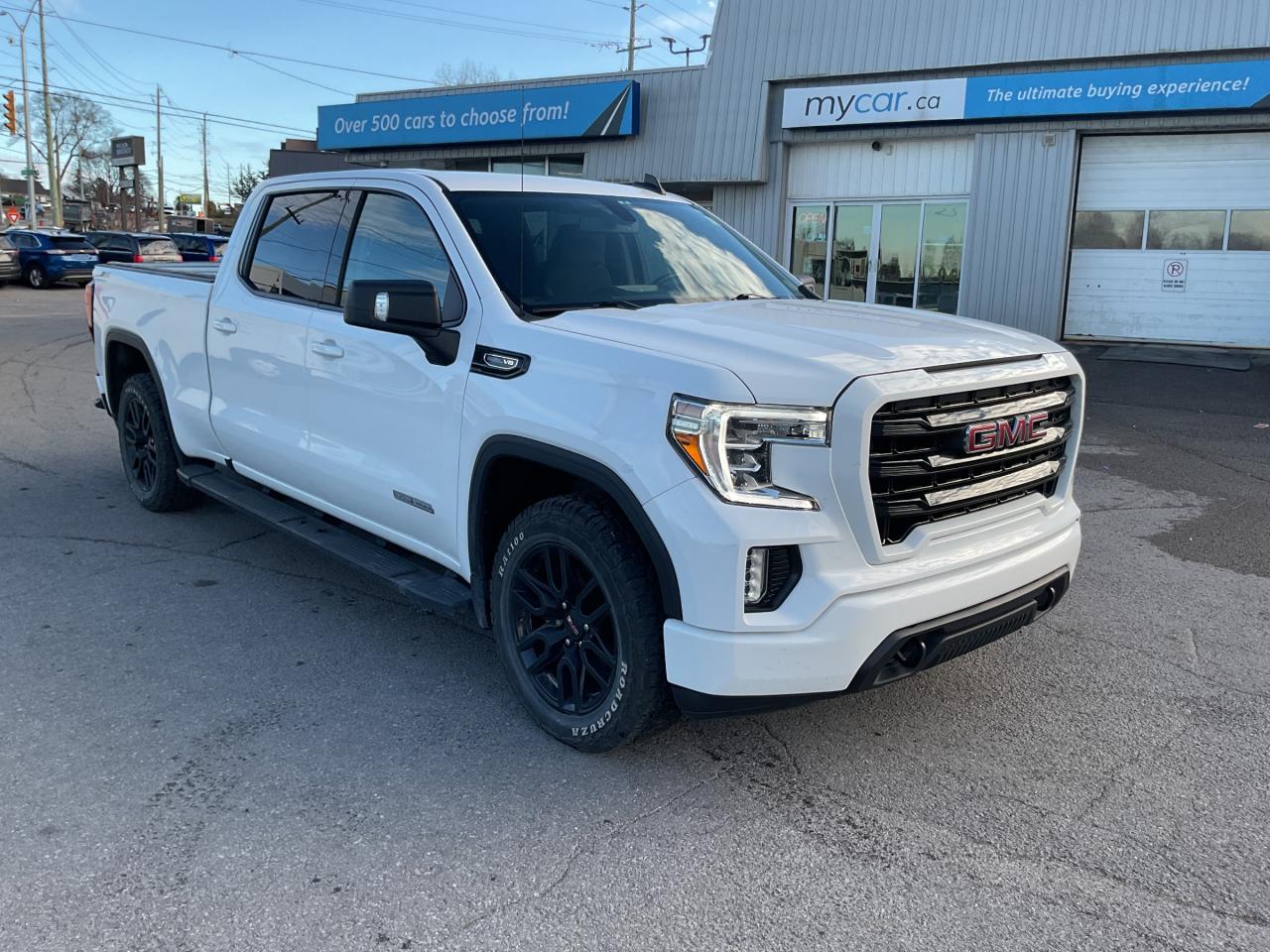 Used 2021 GMC Sierra 1500 Elevation 5.3L ELEVATION!!!  TONNEAU COVER. BOX LINER. RUNNING BOARDS. HEATED SEATS/WHEEL. BACKUP CAM. ALLOYS. for sale in Kingston, ON