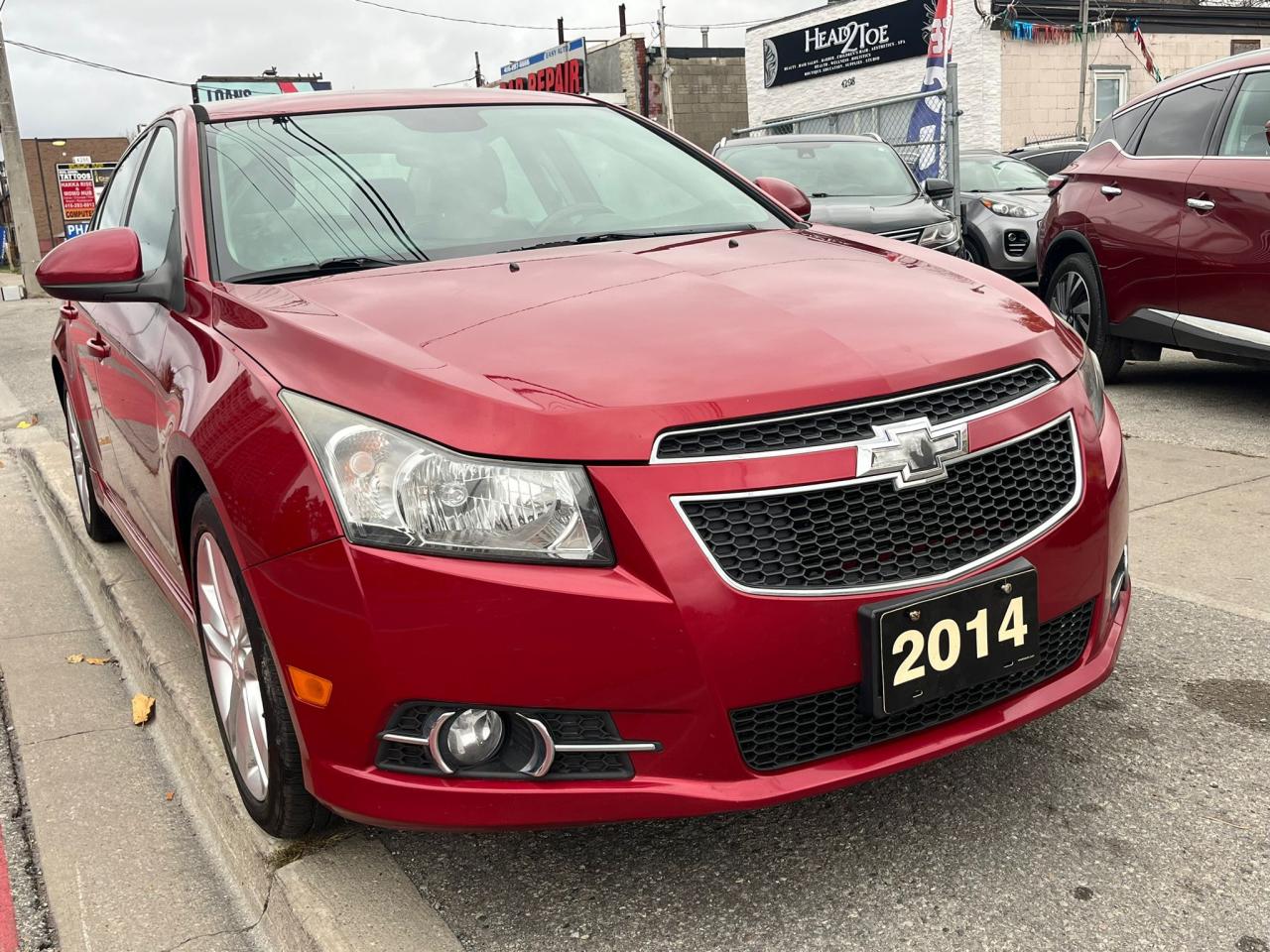 Used 2014 Chevrolet Cruze 2LT-Leather-Backup Cam-Sunroof-Bluetooth-Alooys for sale in Scarborough, ON