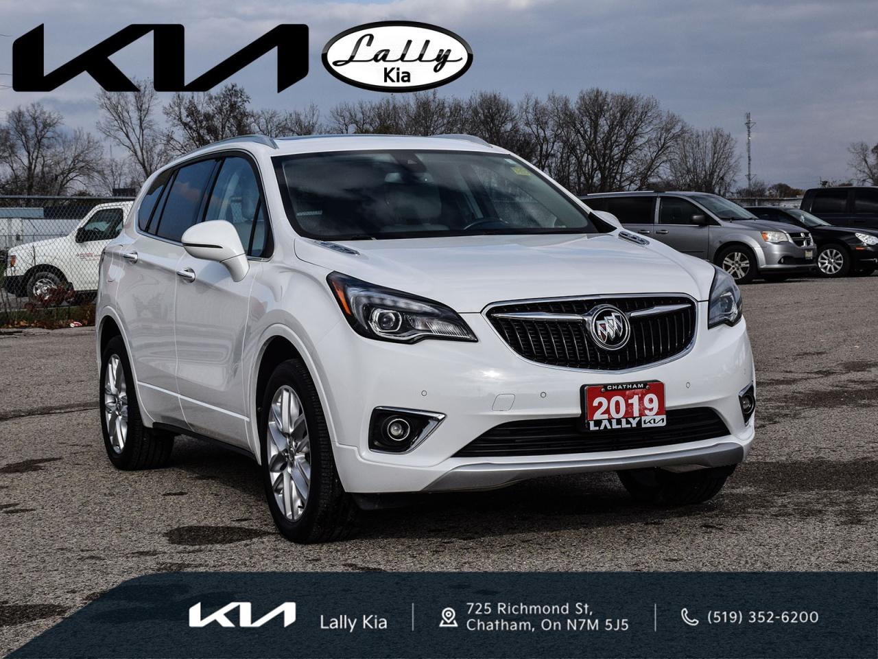 Used 2019 Buick Envision Premium I ONE OWNER\ ACCIDENT FREE/AWD/BOISE PREMIUM SYSTEM/EXTREMELY LOW KM'S for sale in Chatham, ON