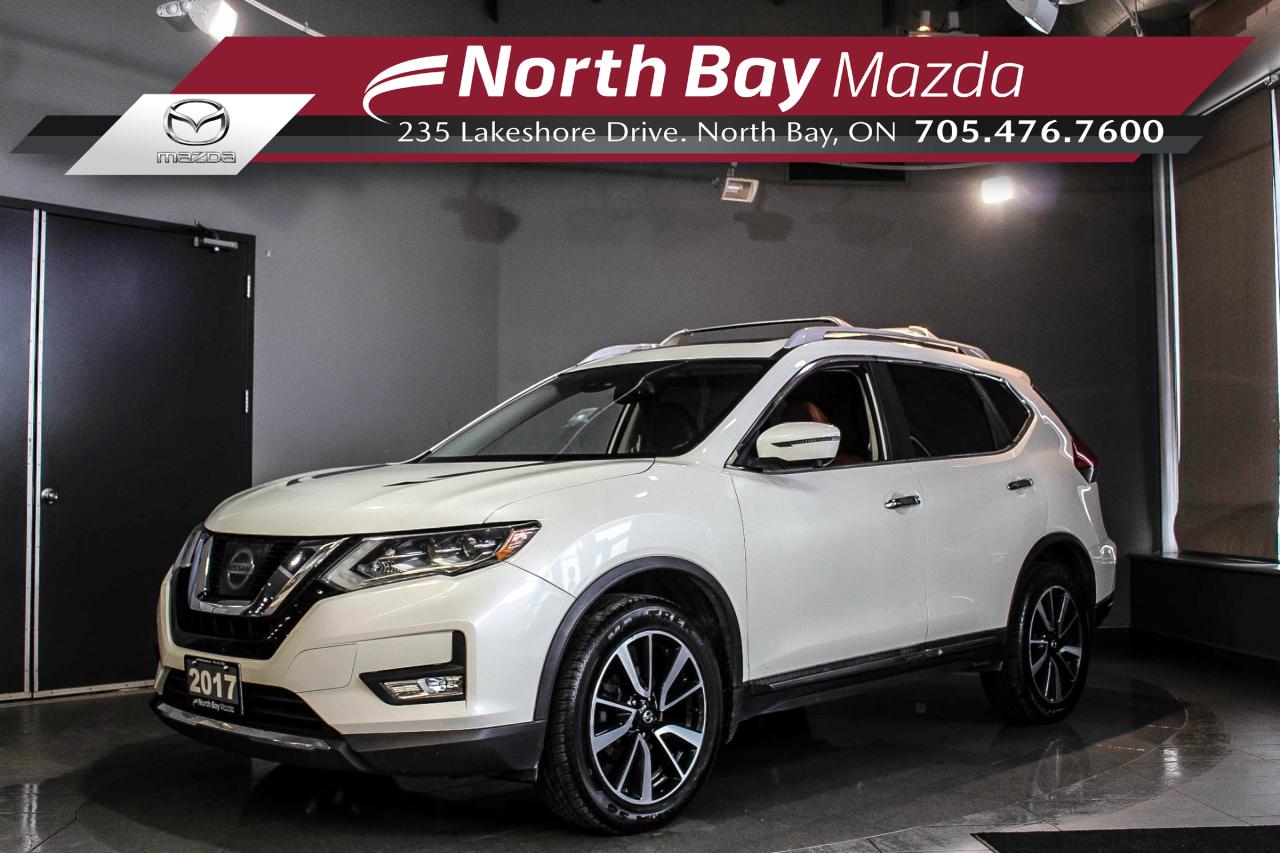 Used 2017 Nissan Rogue SL Platinum HEATED SEATS - BOSE AUDIO - NAVIGATION - CLEAN CARFAX! for sale in North Bay, ON