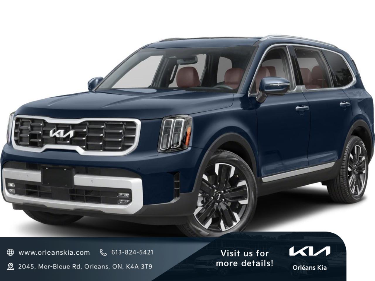 New 2025 Kia Telluride SX IN STOCK- AVAILABLE NOW for sale in Orleans, ON