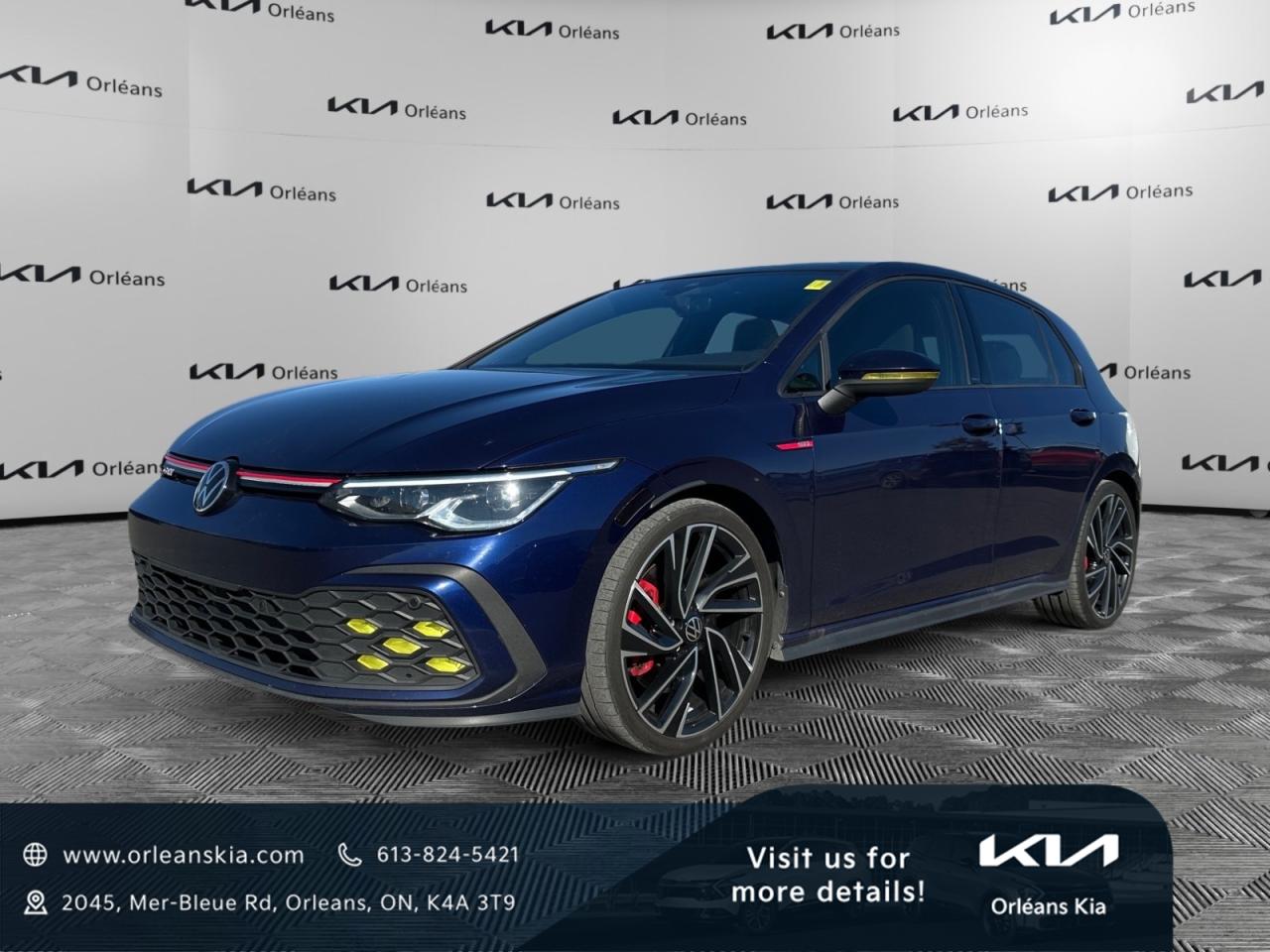 Used 2022 Volkswagen Golf GTI Autobahn LOW KMS | APPLE CARPLAY | ANDROID AUTO | AC | HEATED SEATS | KEYLESS ENTRY | BACKUP CAMERA for sale in Orleans, ON