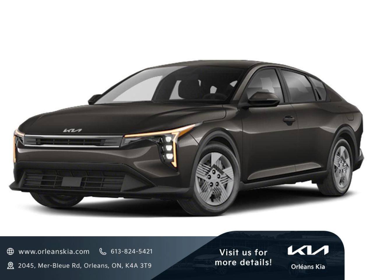 New 2025 Kia K4 LX ARRIVING SOON - AVAILABLE FOR RESERVATION for sale in Orleans, ON