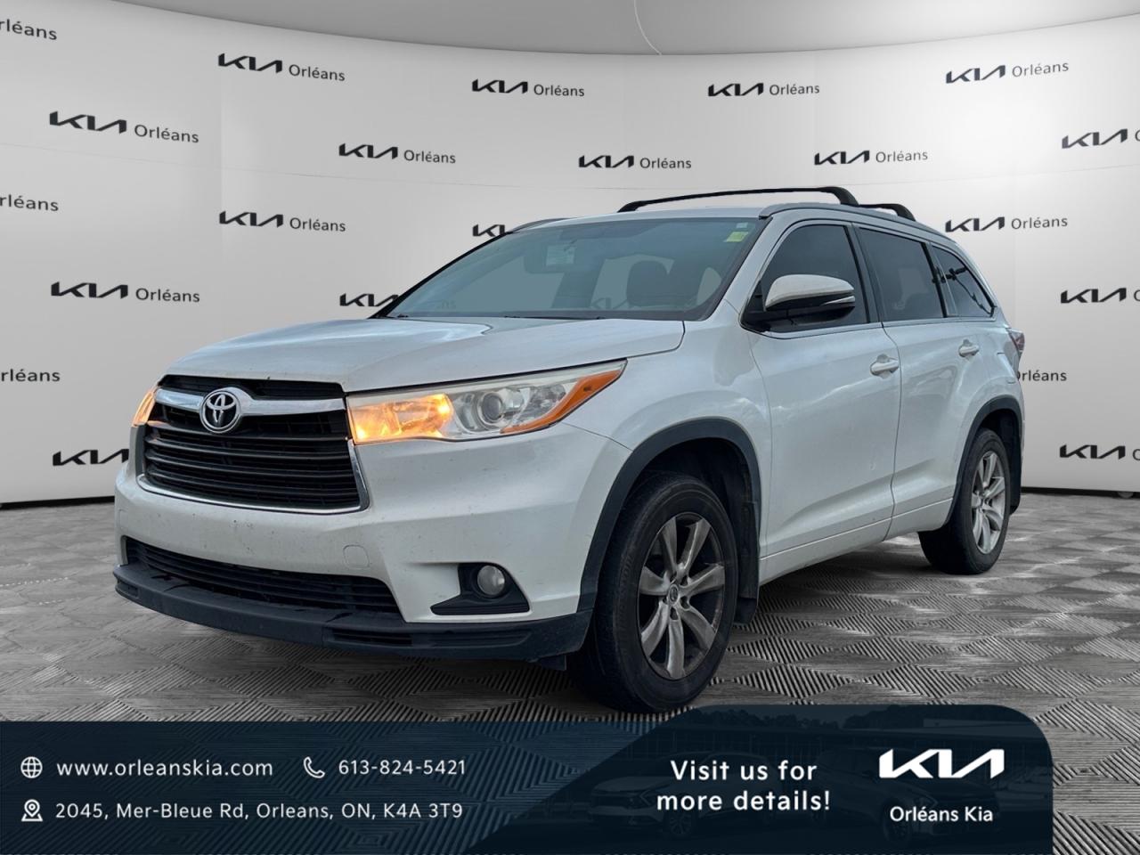 Used 2016 Toyota Highlander XLE for sale in Orleans, ON