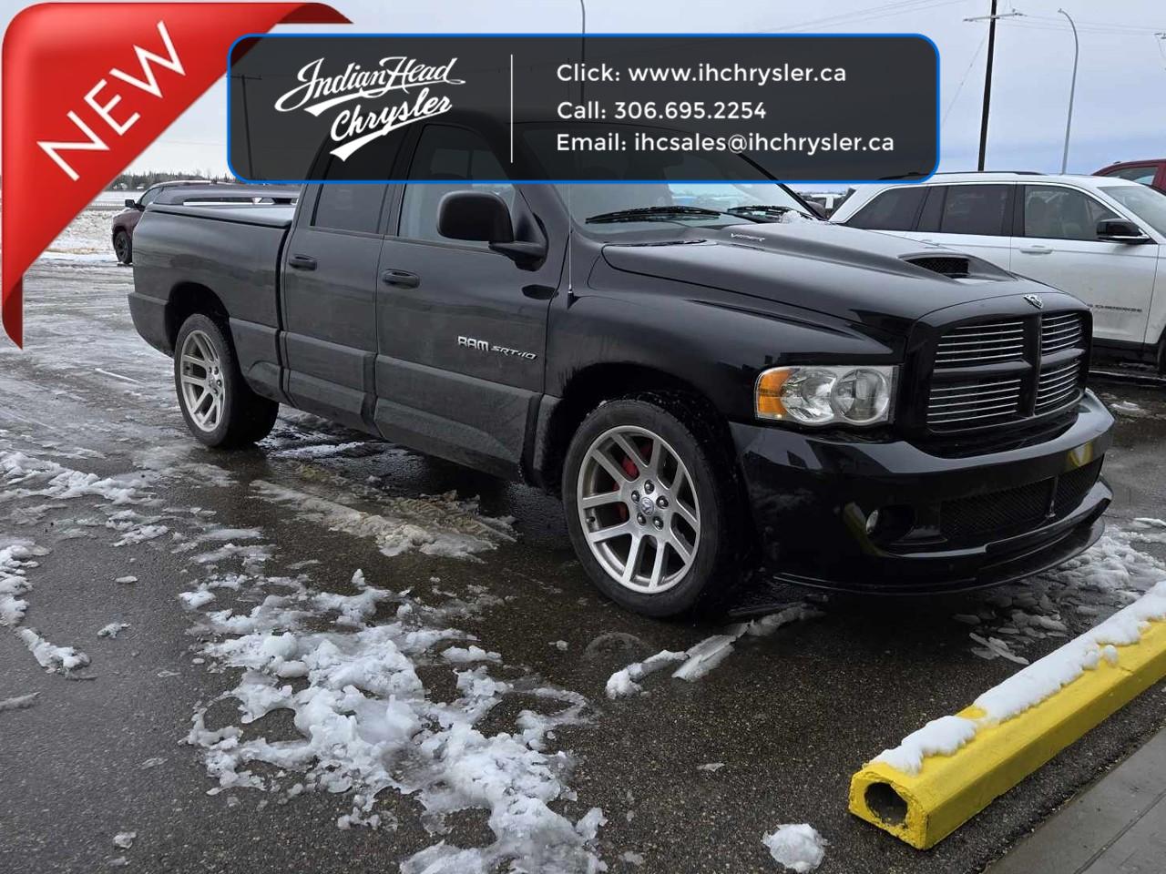 Used 2005 Dodge Ram 1500 SRT-10 - Low Mileage for sale in Indian Head, SK